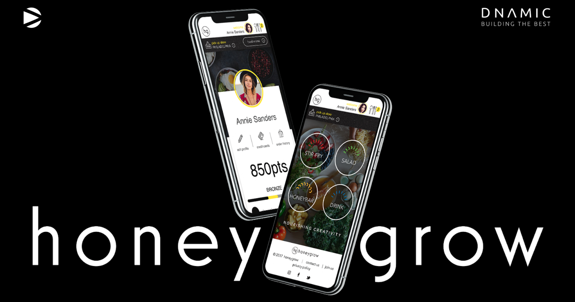 honeygrow Case Study Mobile App Development DNAMIC