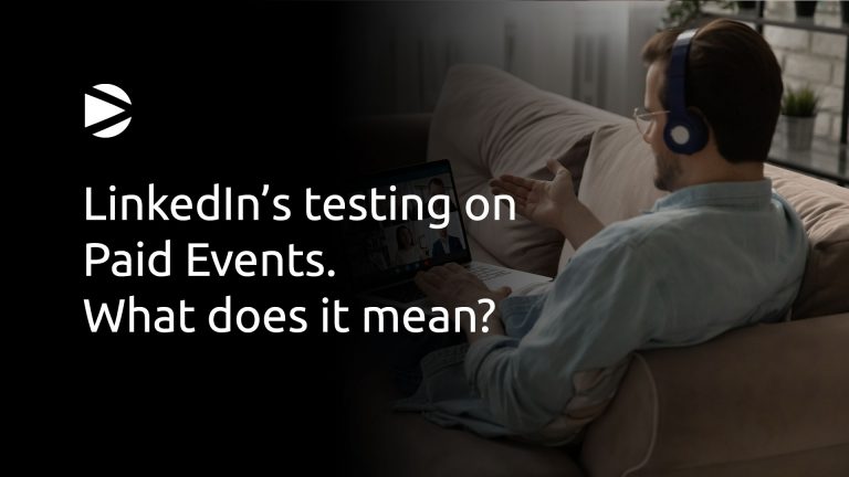 Linkedins testing on paid events. What does it mean?