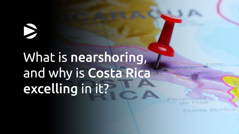 Nearshoring Companies Costa Rica map
